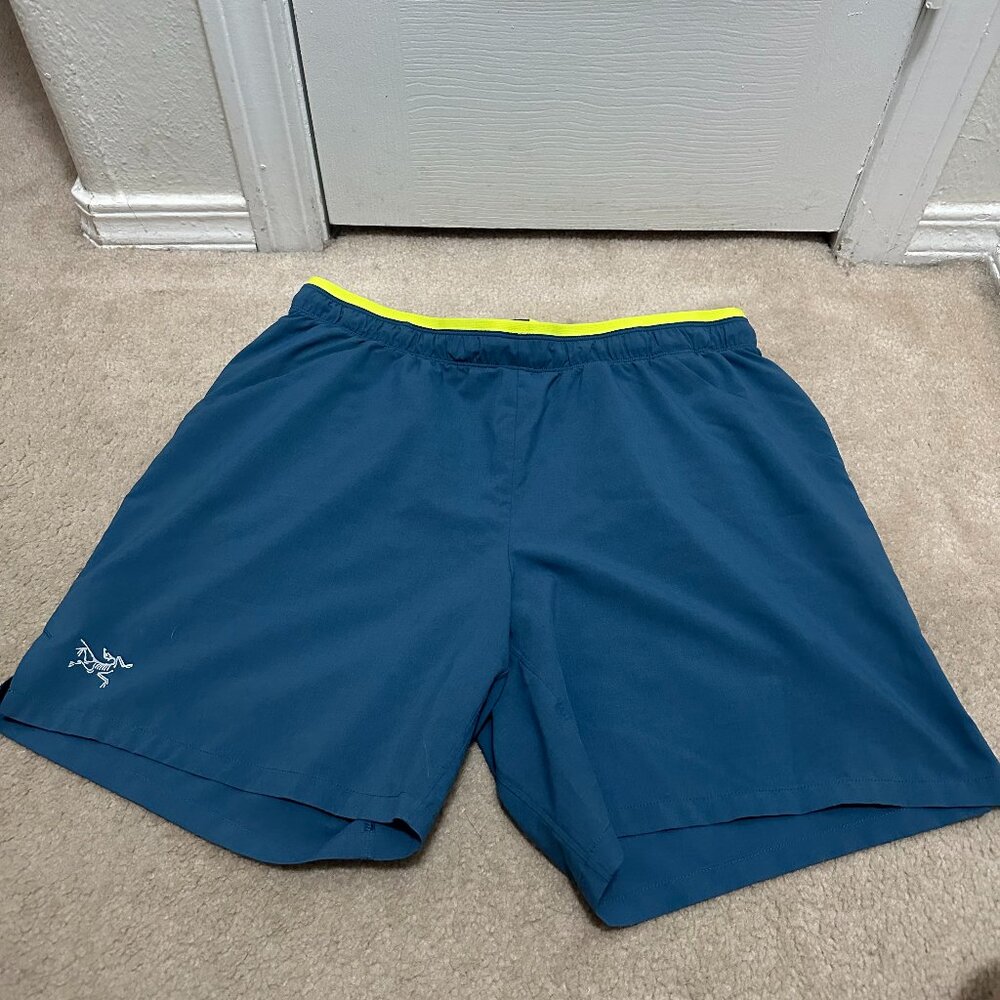Arcteryx Norvan 7" Trail Running Shorts Linerless | Men's Medium | Serene
